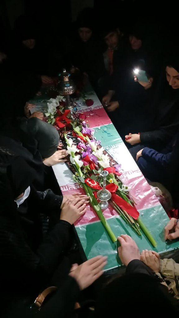 وداع با شهدا در دانشگاه پیام نور کرمانشاه دانشگاه پیام نور