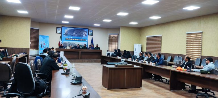 اعلام آمادگی بسیجیان متخصص جهت ارائه خدمات تخصصی و همکاری برای پیشبرد پروژه های عمرانی جلسه تخصصی