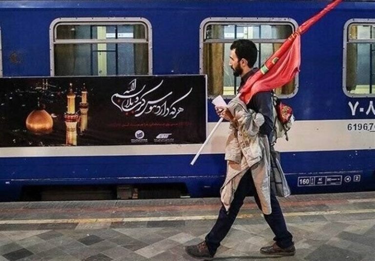 آغاز پیشفروش بلیت قطارهای تهران ـ کربلا برای نیمه دوم ماه شعبان