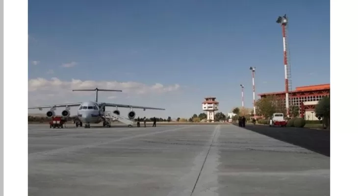 پیشرفت ۴۳ درصدی بهسازی فرودگاه شهید اشرفی کرمانشاه