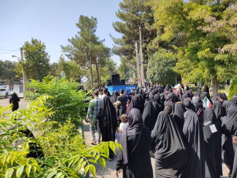 پیاده روی جاماندگان اربعین در کرمانشاه برگزارشد