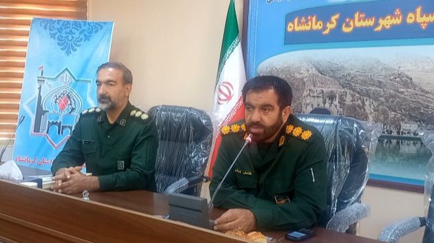 آیین تجلیل از سربازان نمونه کرمانشاهی