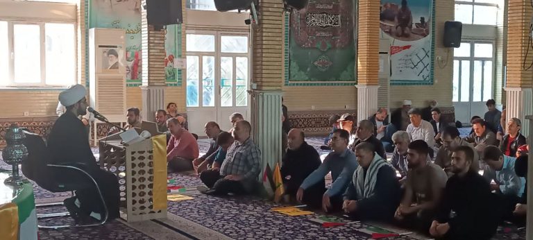 آیین تجمع مردم انقلابی کرمانشاه در حمایت از مقاومت اسلامی برگزار شد.