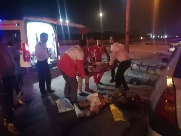 تصادف در محور مواصلاتی کرمانشاه به قزانچی