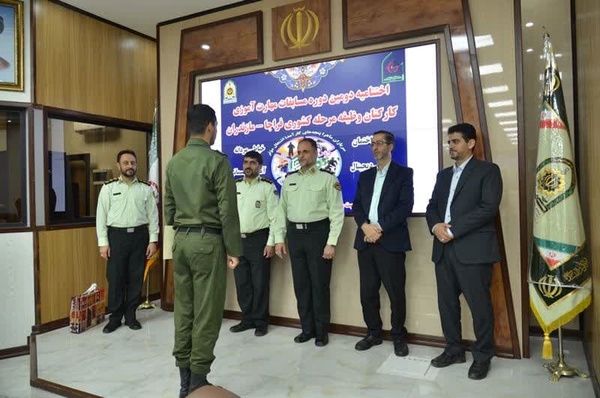 درخشش سرباز کرمانشاهی در مسابقات مهارتی کارکنان وظیفه فراجا