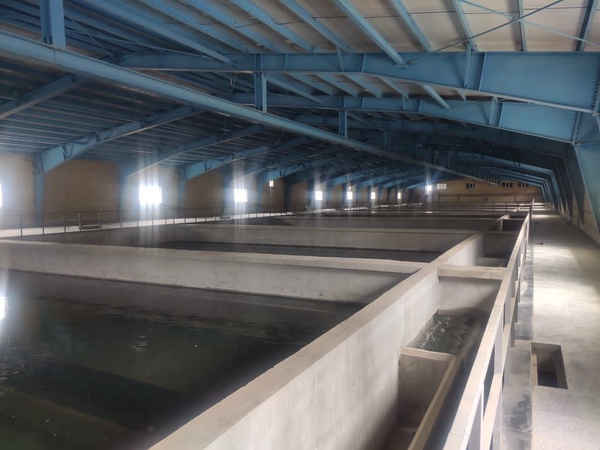 پیشرفت ۷۰ درصدی مدول دوم تصفیهخانه کرمانشاه