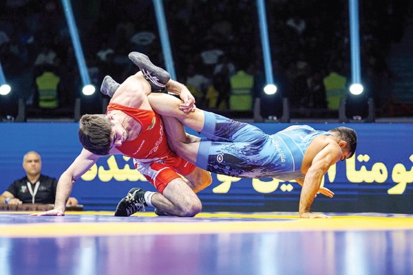 کرمانشاه میزبان مهمترین رویداد کشتی جوانان