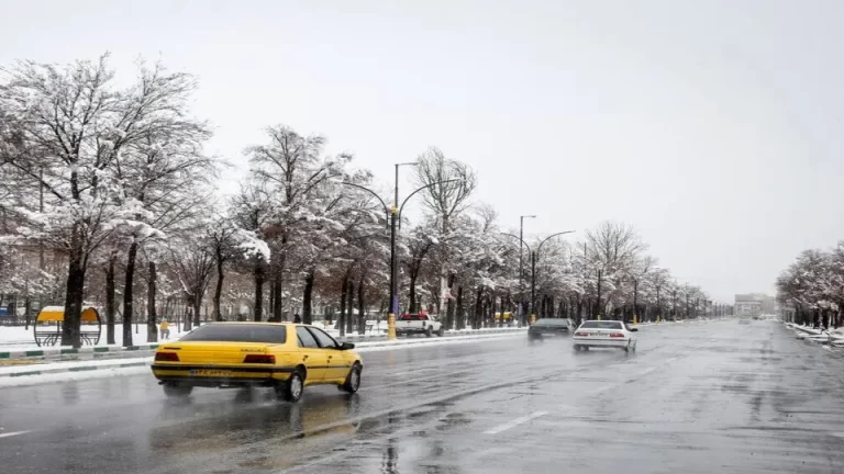 صدور هشدار سطح نارنجی برای کرمانشاه ؛ بارش برف و باران، وزش باد شدید