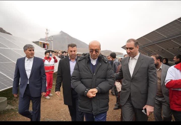 شروع بهکار نیروگاه خورشیدی در صحنه