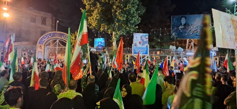 صد و سه شب اهتزاز پرچم خوشرنگ ایران در کرمانشاه